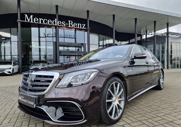 samochody osobowe Mercedes-Benz Klasa S cena 360000 przebieg: 174180, rok produkcji 2017 z Mieroszów